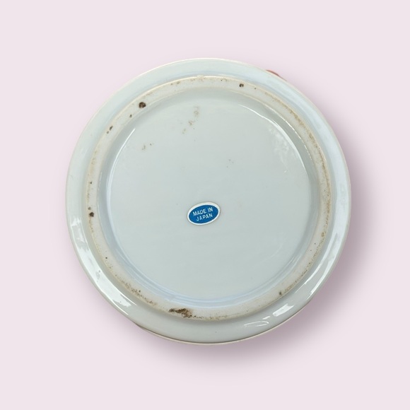 Vintage Japanese Rayware Porcelain Imperial Peacock Trinket Box With Lid - Picture 5 of 5